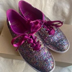 Keds x Kate Spade RAINBOW Glitter Sneakers